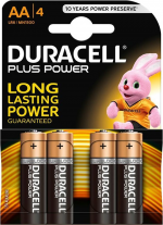 Duracell AA Plus Power 4-pack