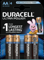 Duracell AA Ultra Power 4-pack