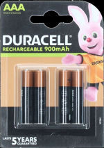 Duracell AAA Rechargeable plus 4-pack