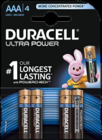 Duracell AAA Ultra Power 4-pack