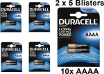 Duracell AAAA Ultra Power 10-pack