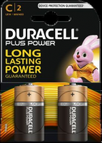 Duracell C Plus Power 2-pack