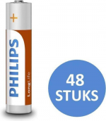 Philips AAA Longlife 48-pack