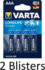 Varta AAA Longlife Power 8-pack